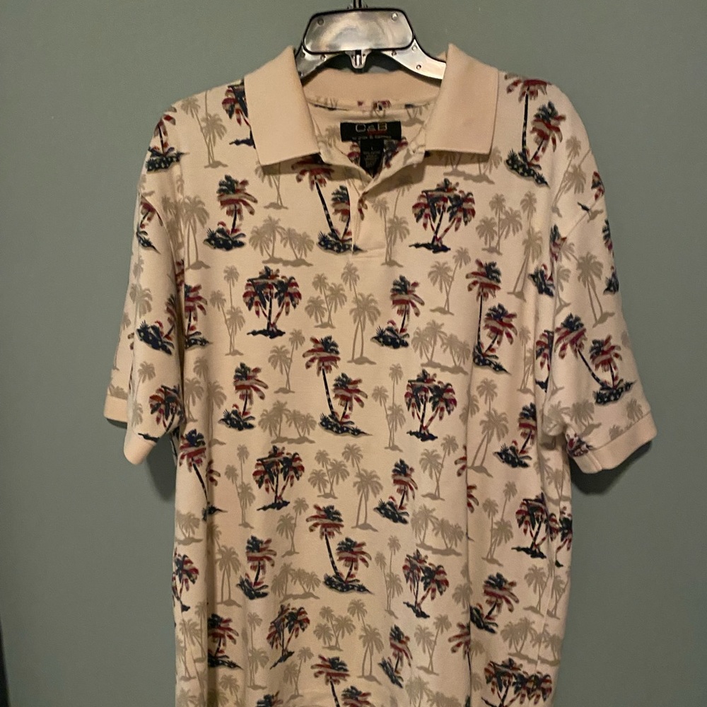Croft and Barrow patriotic polo